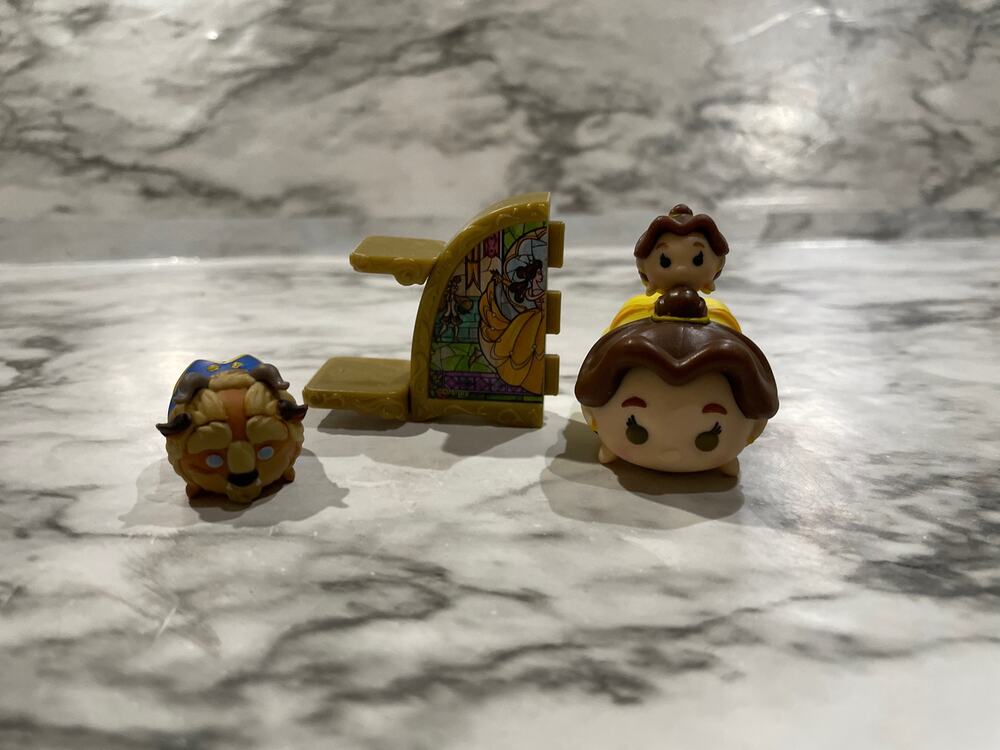 Disney tsum tsum beauty and the beast figures